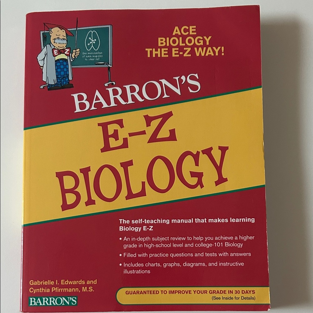 Barron's E-Z Biology Book